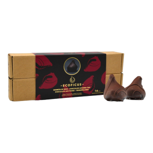 Bombones de higo con chocolate premium 8+8 uds